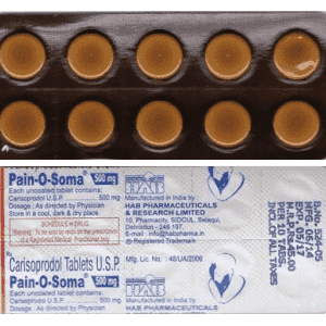 Buy Carisoprodol Soma 350 Tablets
